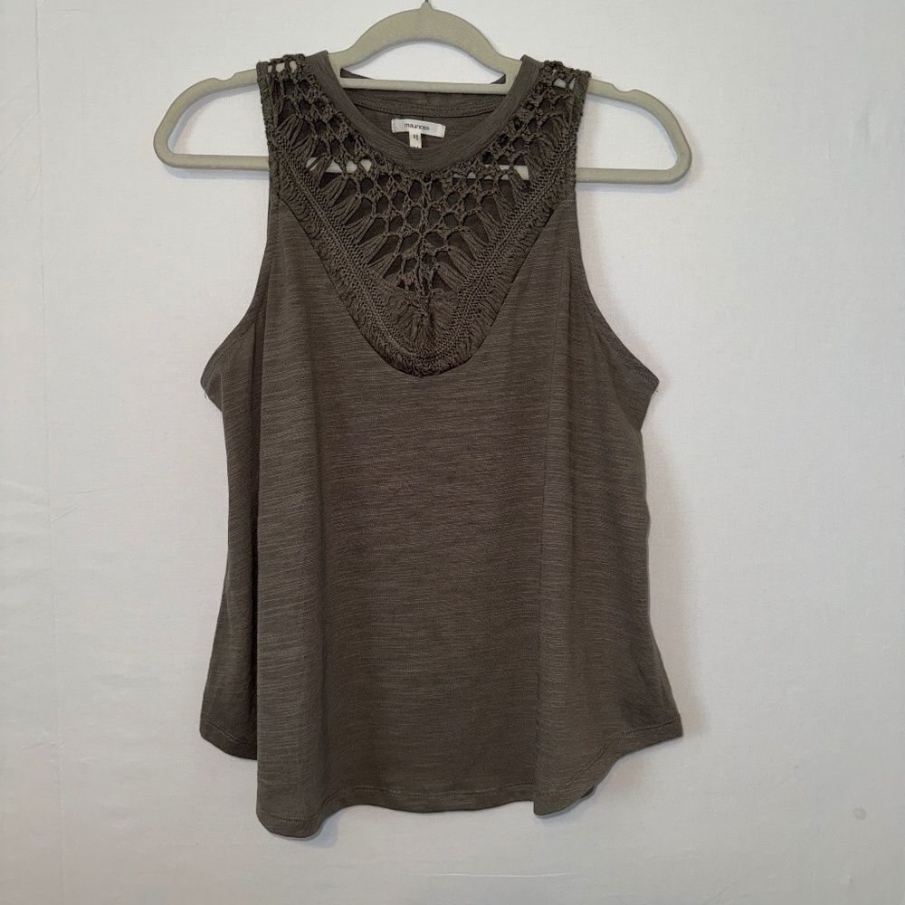 Maurices moss/gray tank